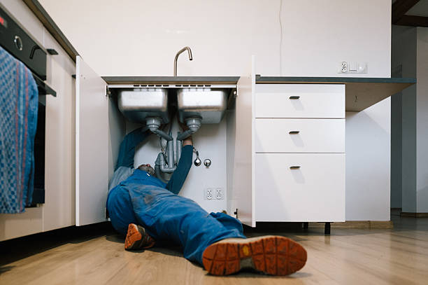 Professional Plumbing technician working in New Gretna, NJ